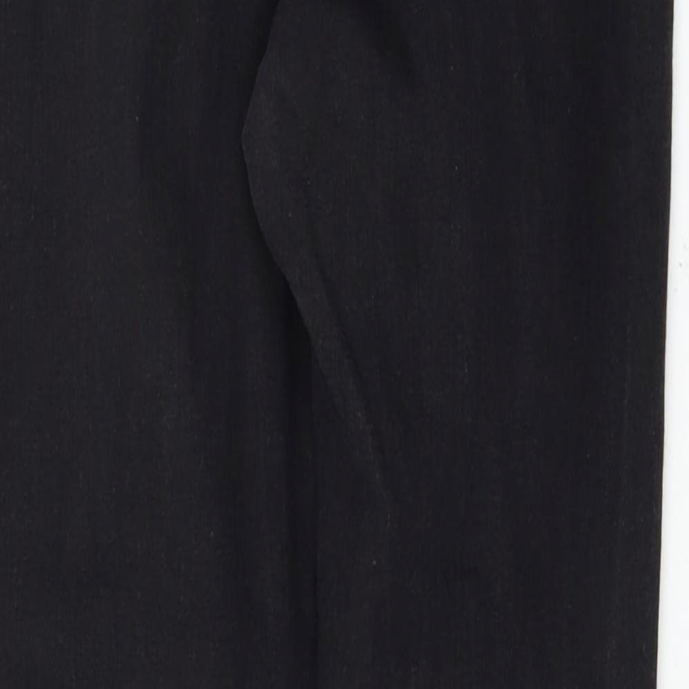 Missguided Womens Black Skinny Jeans Size 8 L28 in