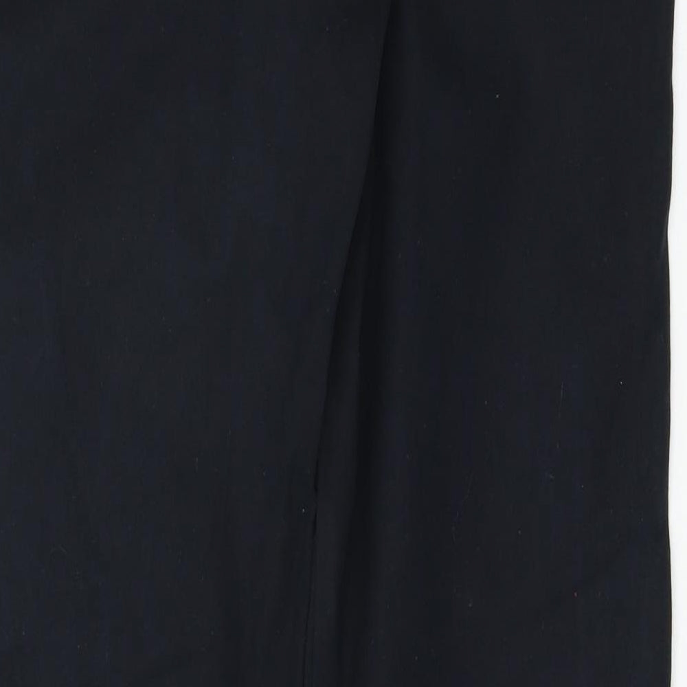 Full Circle Womens Black Trousers Size 36 L29 in