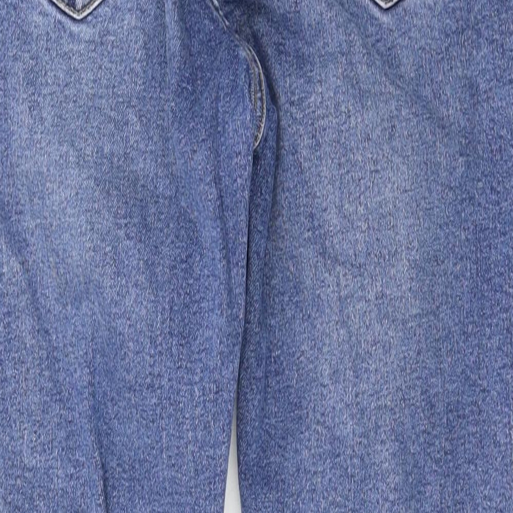 Topshop Womens Blue Skinny Jeans Size 28 in L30 in