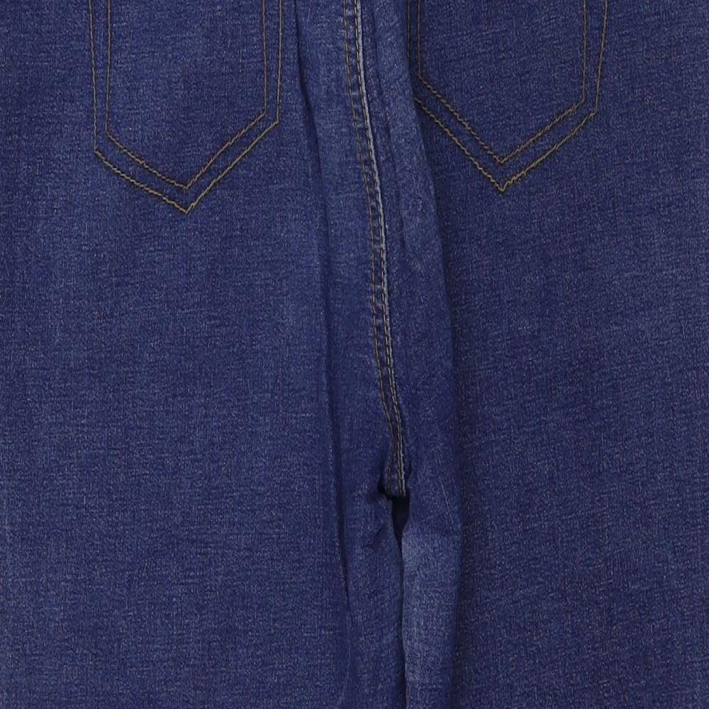 made with love Womens Blue Jegging Jeans Size 14