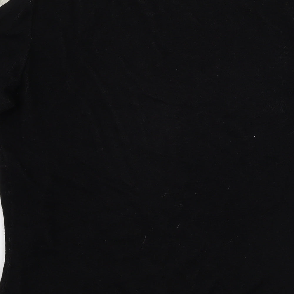 H&M Womens Black Pullover Jumper Size M