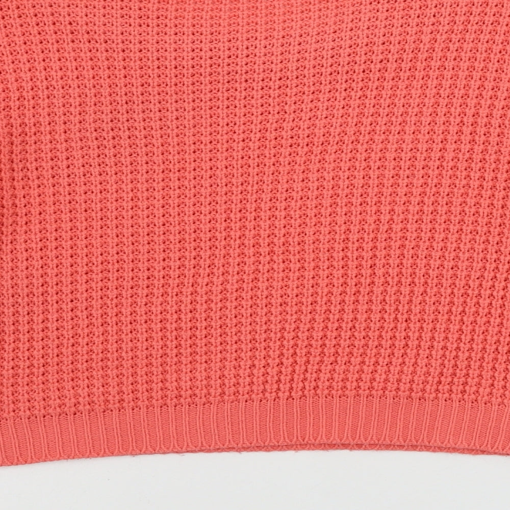 QED London Womens Pink Pullover Jumper Size M
