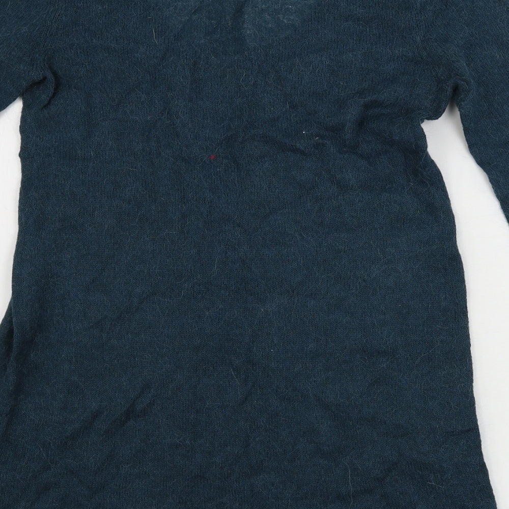 Topshop Womens Green Pullover Jumper Size 10