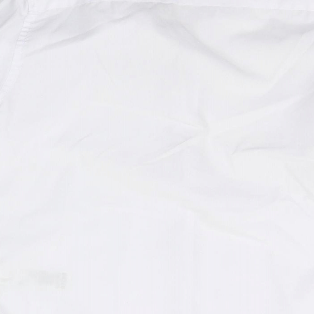 Marks and Spencer Girls White Basic Button-Up Size 10-11 Years - SCHOOL