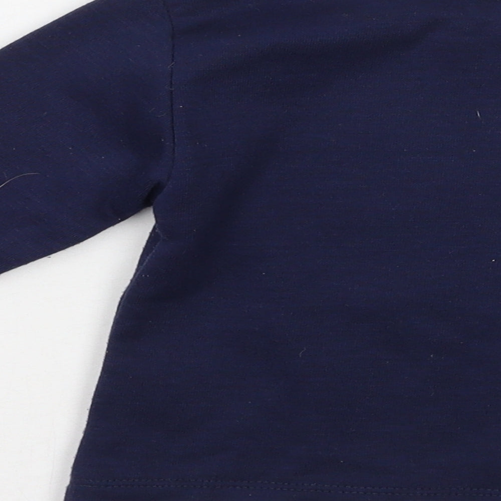 Reebok Boys Blue Pullover Jumper Size 18-24 Months