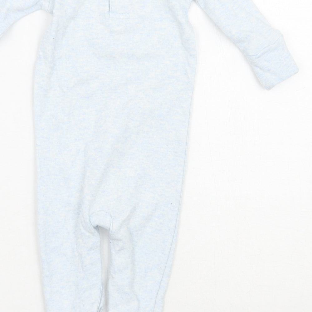 Matalan Baby Blue Babygrow One-Piece Size 0-3 Months