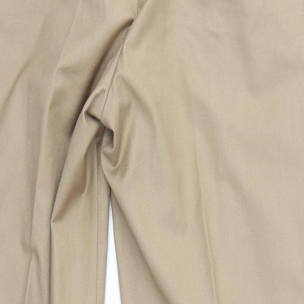 Skopes Mens Brown Dress Pants Trousers Size 36 in L27 in