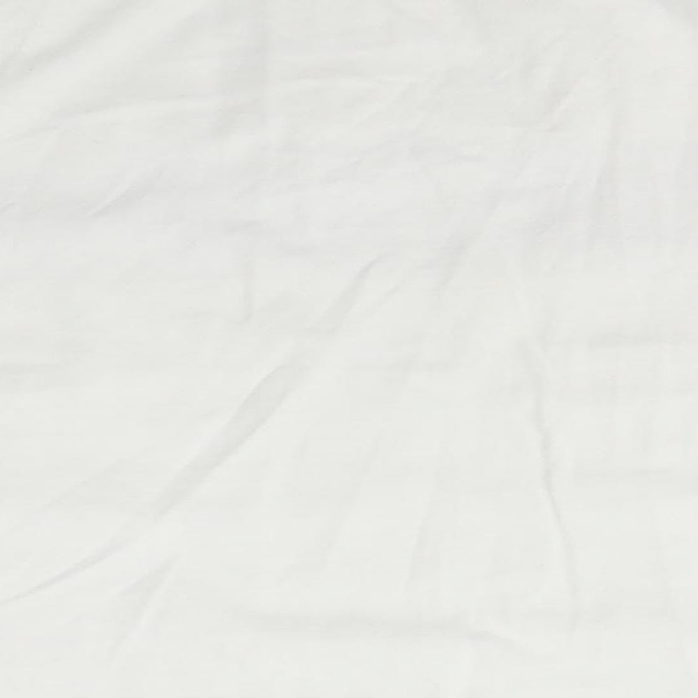 Topshop Womens White Basic Blouse Size 10
