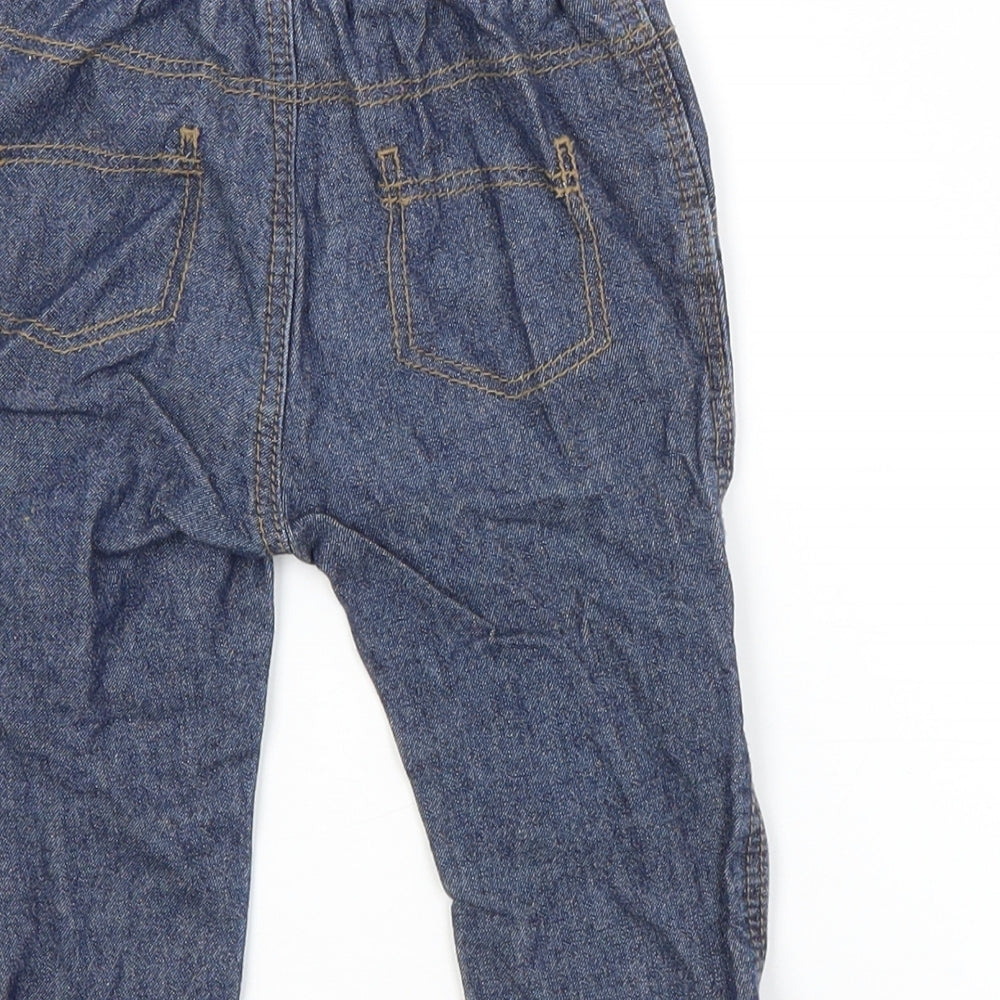 George Baby Blue Sweatpants Jeans Size 6-9 Months