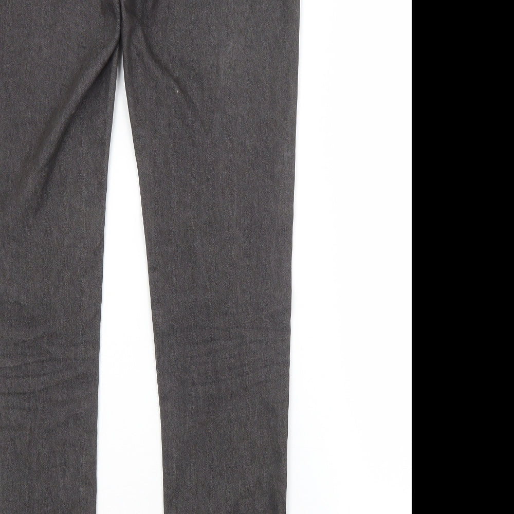 DENIM CO. Womens Grey Jegging Jeans Size 10 L29 in