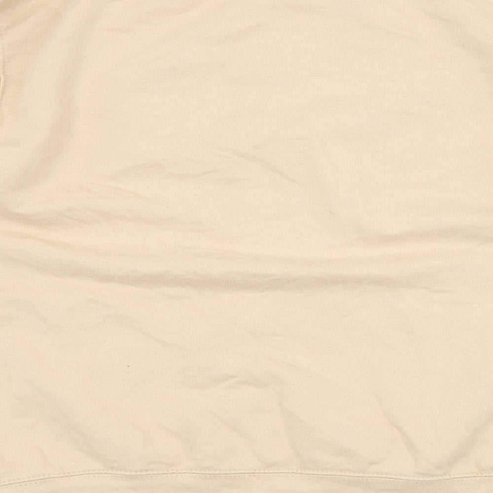 Preworn Womens Beige Pullover Sweatshirt - TAURUS