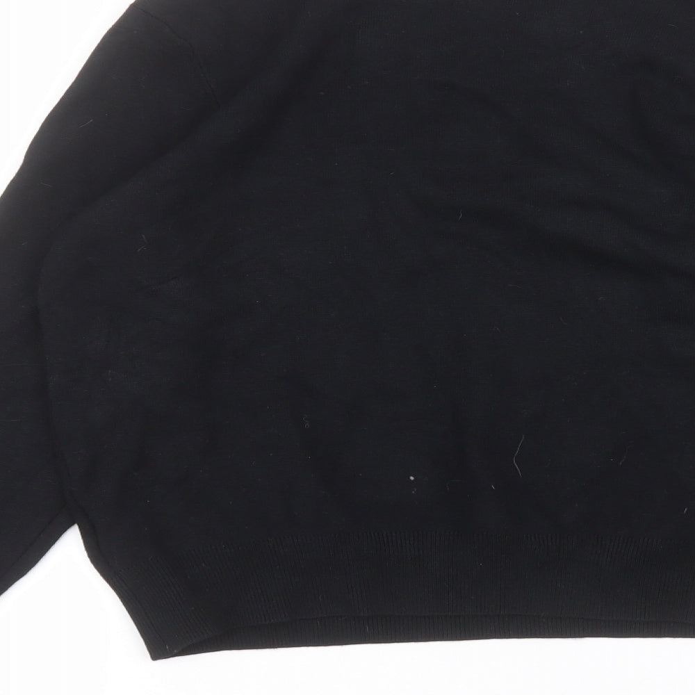 H&M Womens Black Pullover Jumper Size S