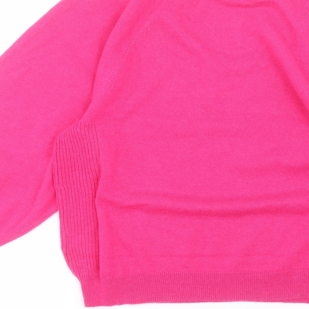 NEXT Womens Pink Basic T-Shirt Size S