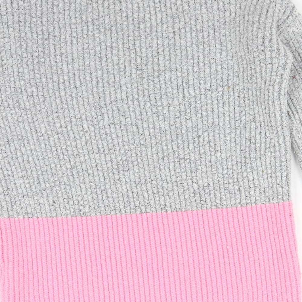 Primark Womens Multicoloured Colourblock Pullover Sweatshirt Size XS