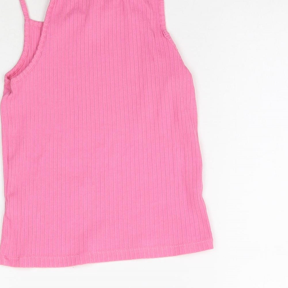 F&F Girls Pink Basic Tank Size 8-9 Years