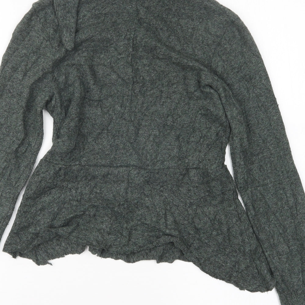 H&M Womens Green Knit Pullover Jumper Size S