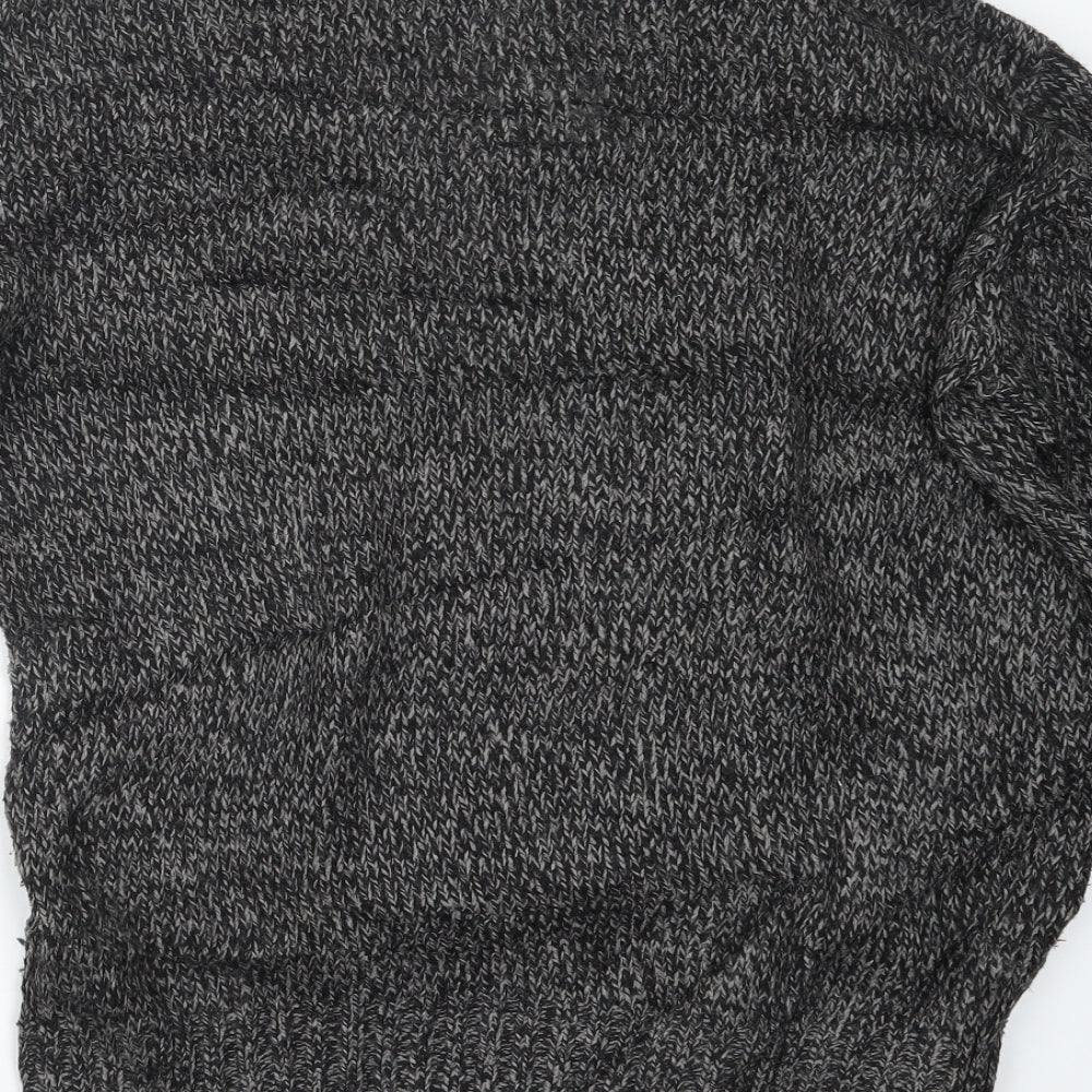 Cedarwood State Mens Grey Knit Pullover Sweatshirt Size S