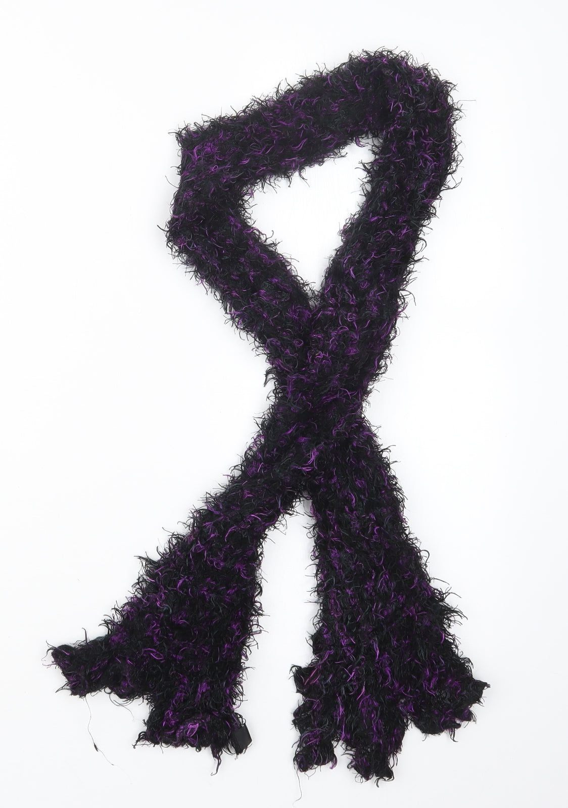 Preworn Womens Purple Scarf