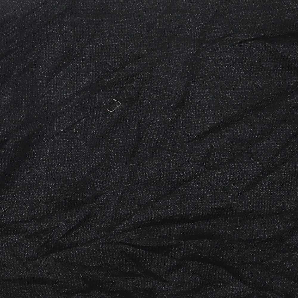 Shenanigans Womens Black Pullover Jumper Size M
