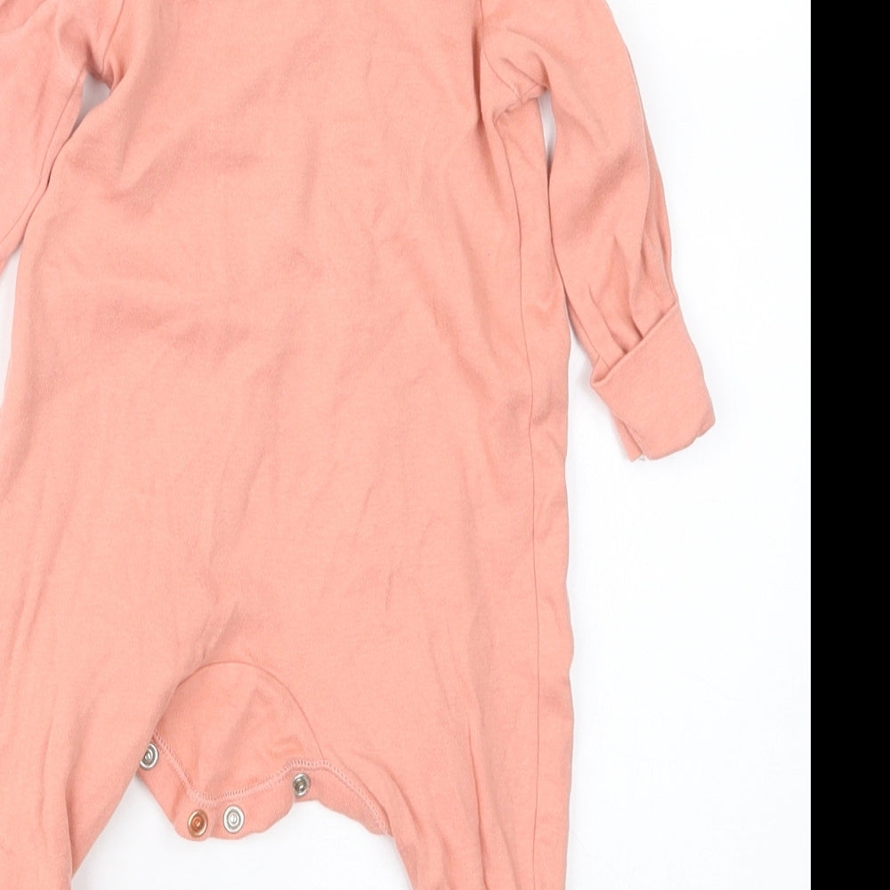 George Boys Pink Geometric Babydoll One Piece Size 0-3 Months