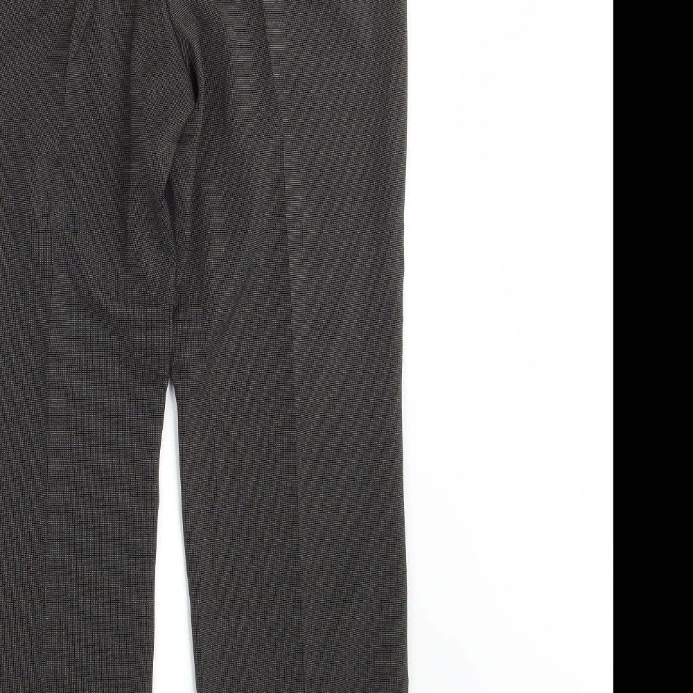 Marks & Spencer Womens Black Trousers Size 10 L30 in