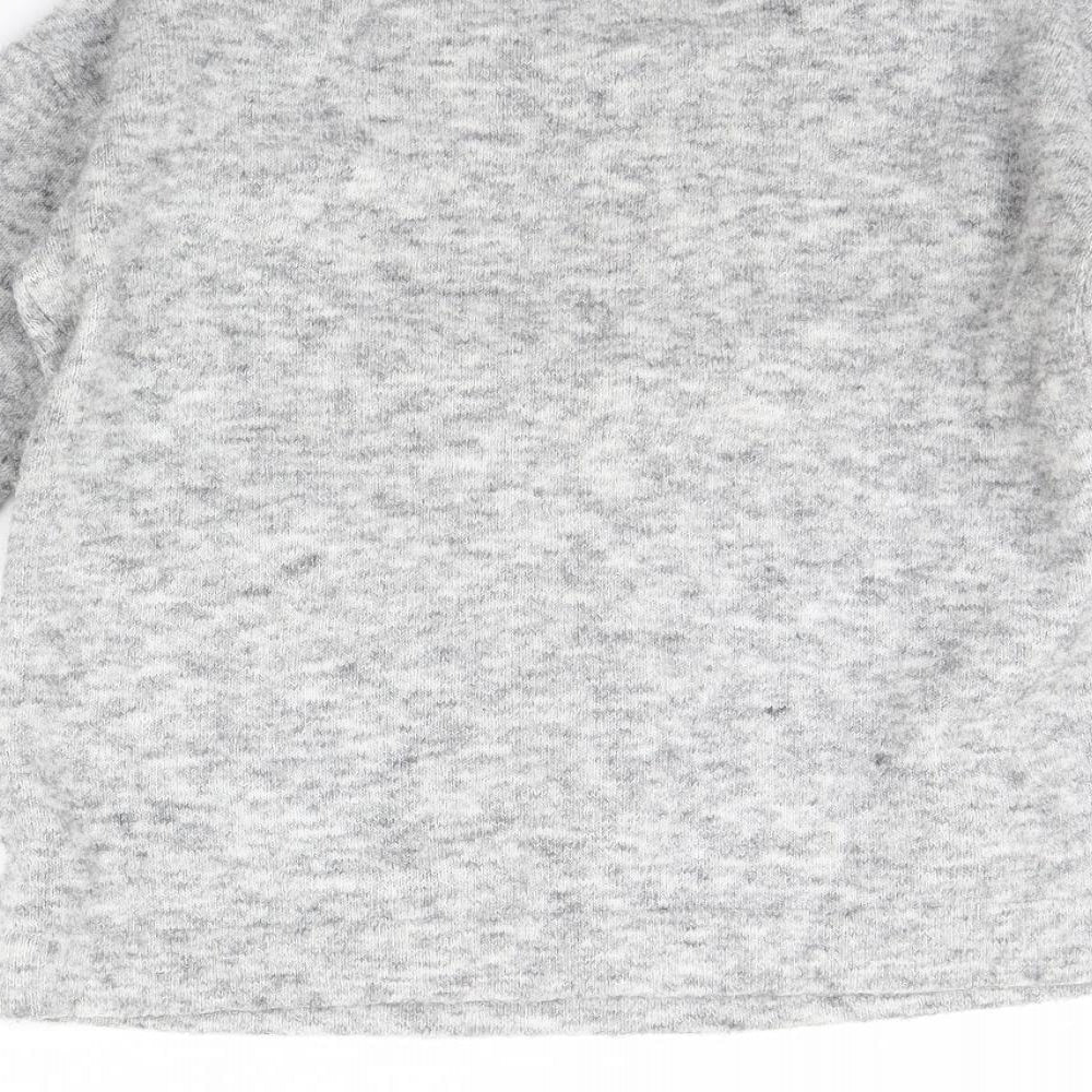 Quiz Womens Grey Pullover Jumper Size M