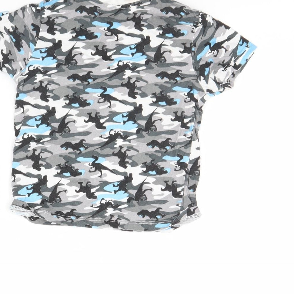 PEP & co Boys Multicoloured Camouflage Basic T-Shirt Size 2 Years
