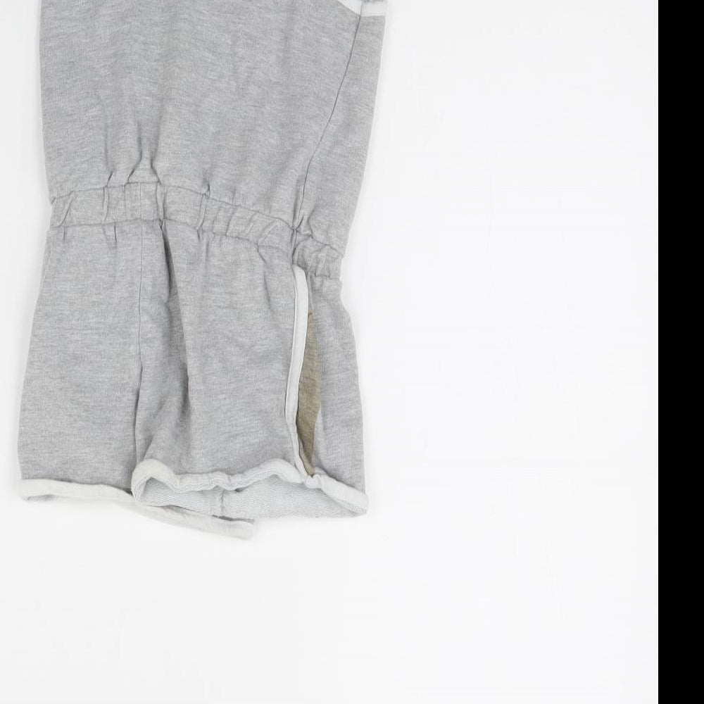 pep & Co Girls Grey Playsuit One-Piece Size 7 Years
