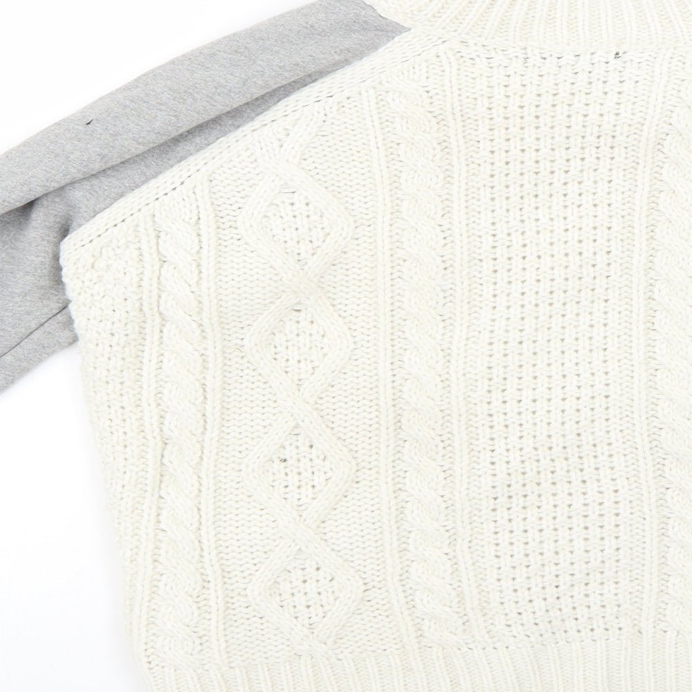 Topshop Womens Multicoloured Pullover Jumper Size 6