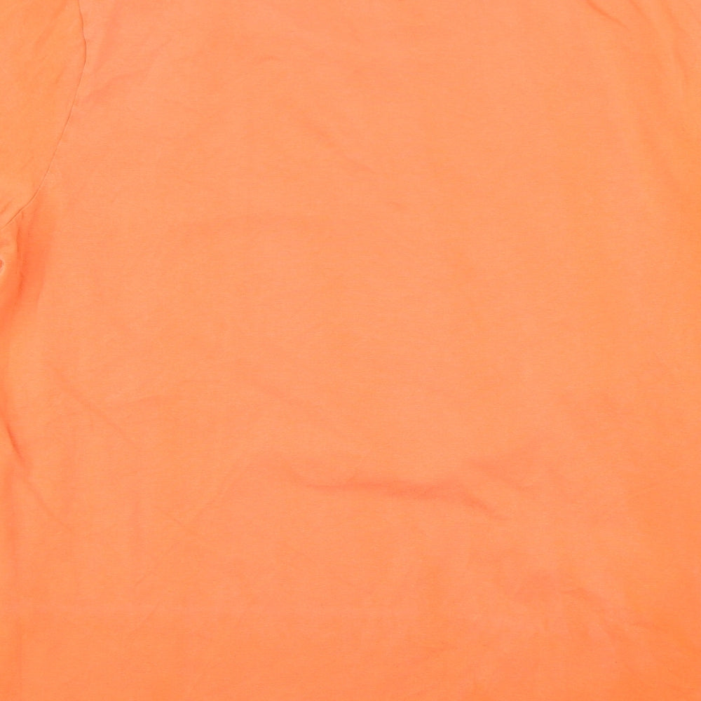 JACK & JONES Mens Orange T-Shirt Size XL