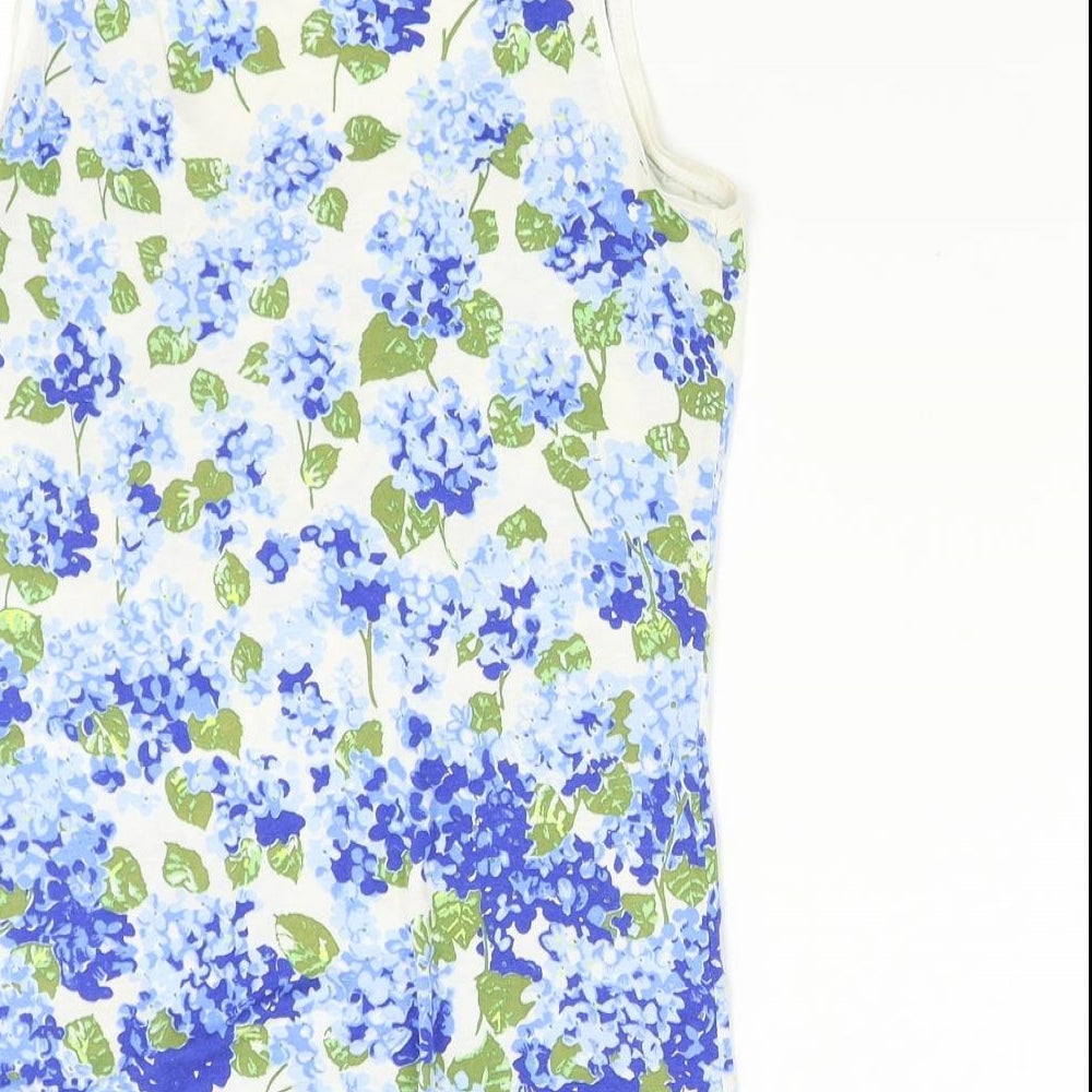 Oasis Womens Multicoloured Floral Basic Tank Size XS