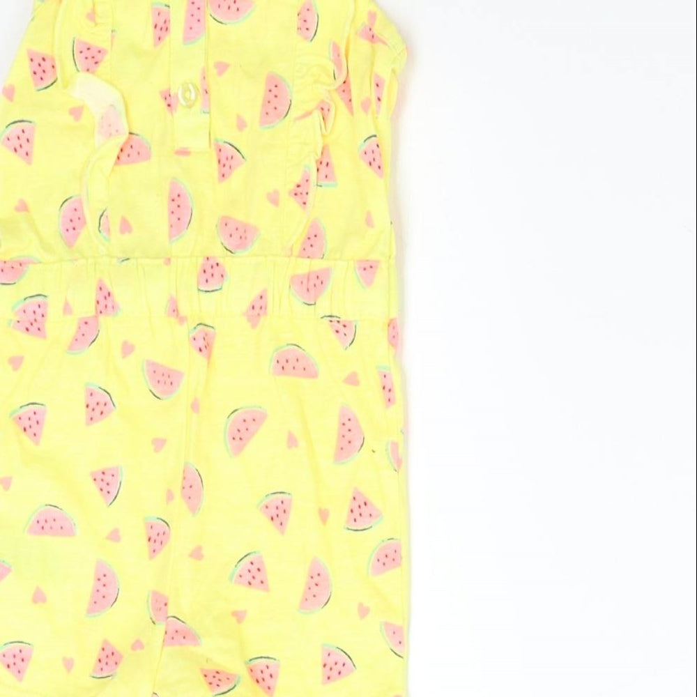 Primark Baby Yellow Romper One-Piece Size 0-3 Months