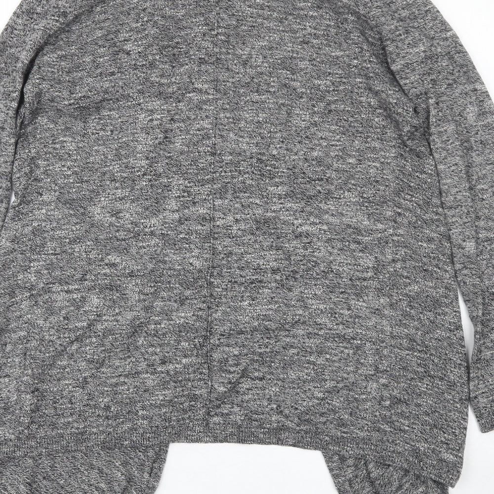 New Look Womens Grey Cardigan Jumper Size 6