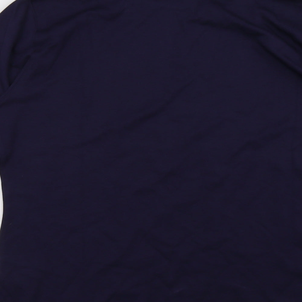 Artisan Womens Blue Pullover Sweatshirt Size L