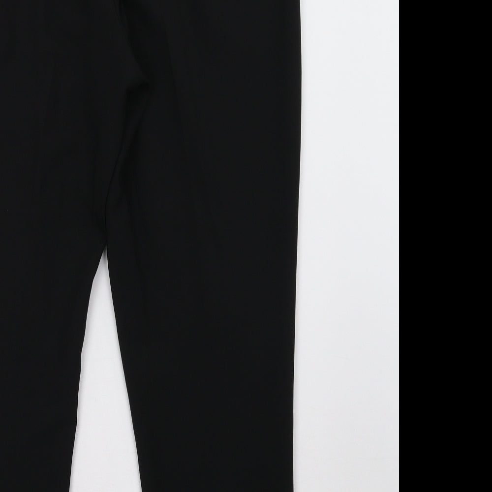 F&F Womens Black Trousers Size 14 L31 in