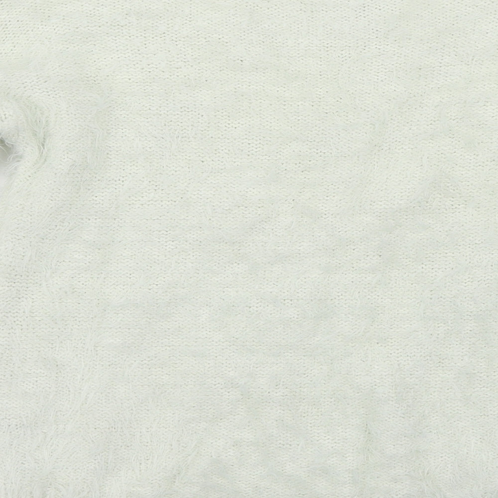 Red Herring Womens White Pullover Jumper Size 10