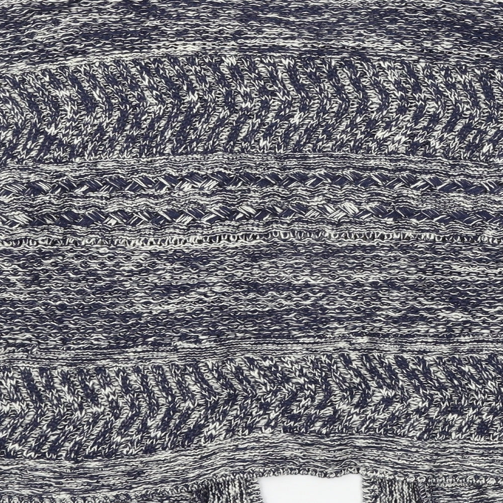 Marks & Spencer Womens Blue Cardigan Jumper Size M