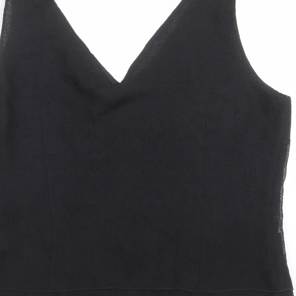 lucinda Womens Black Basic Blouse Size 20