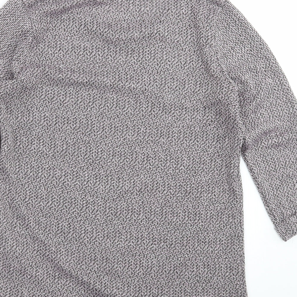 New Look Womens Purple Knit Pullover Jumper Size 8