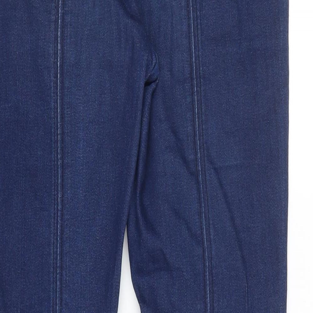 Leana Woman Womens Blue Denim Capri Jeans Size 8 L26 in