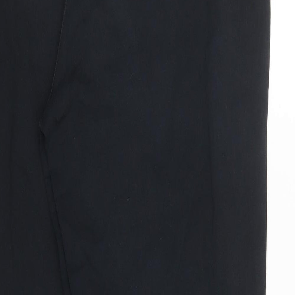 Dream Star Womens Black Trousers Size 10 L25 in