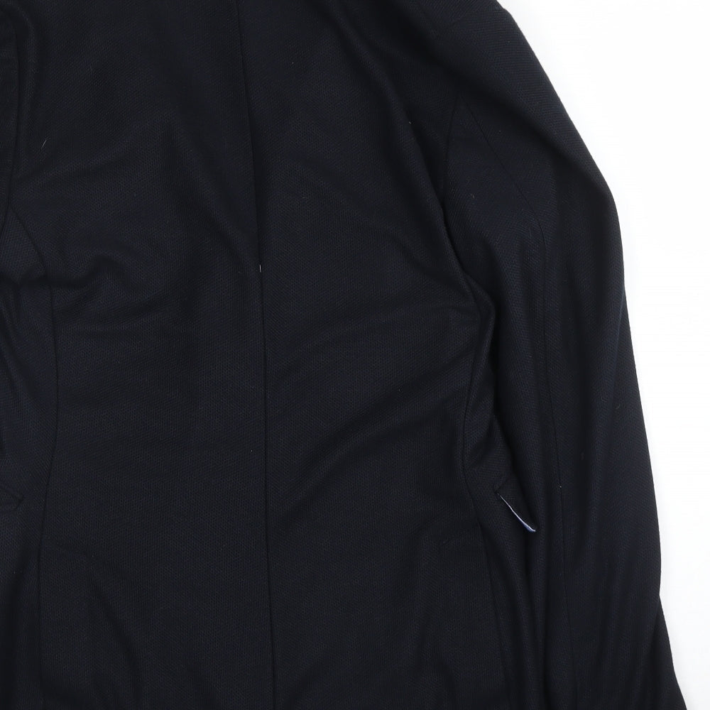 Zara Womens Blue Jacket Blazer Size 38