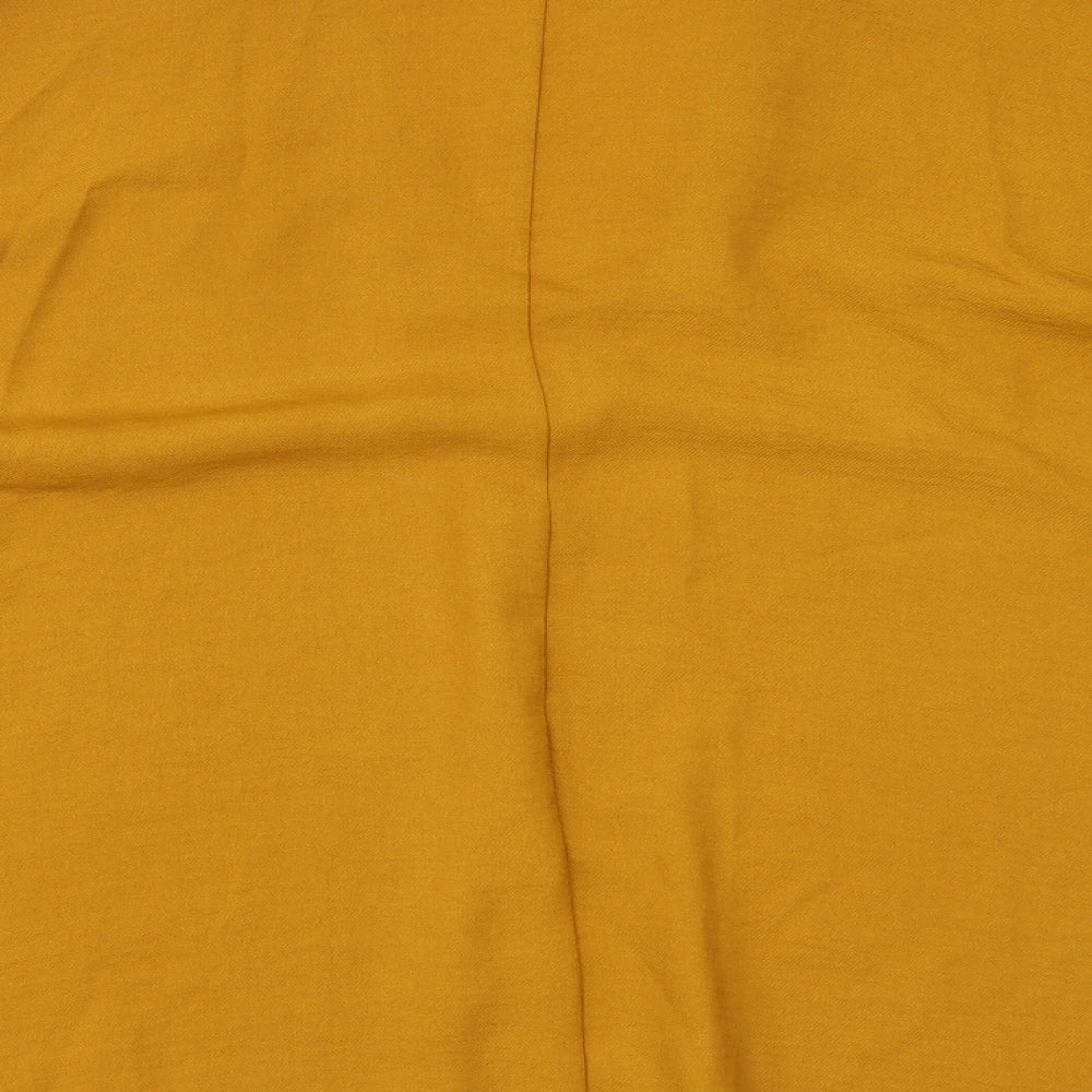 Primark Womens Yellow Basic Blouse Size 10