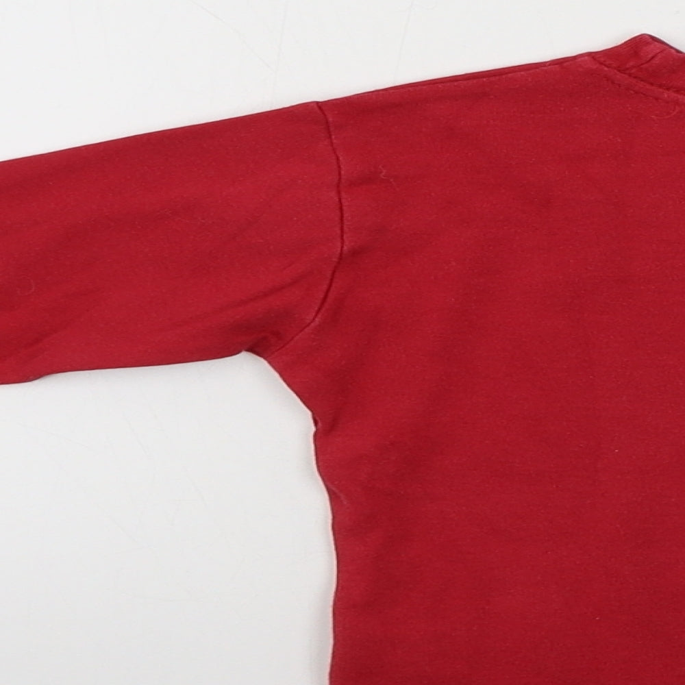 Preworn Boys Red Basic T-Shirt Size 2 Years
