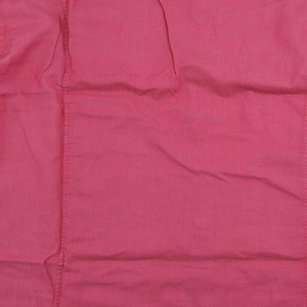 cotton doux Mens Pink Button-Up Size 15.5