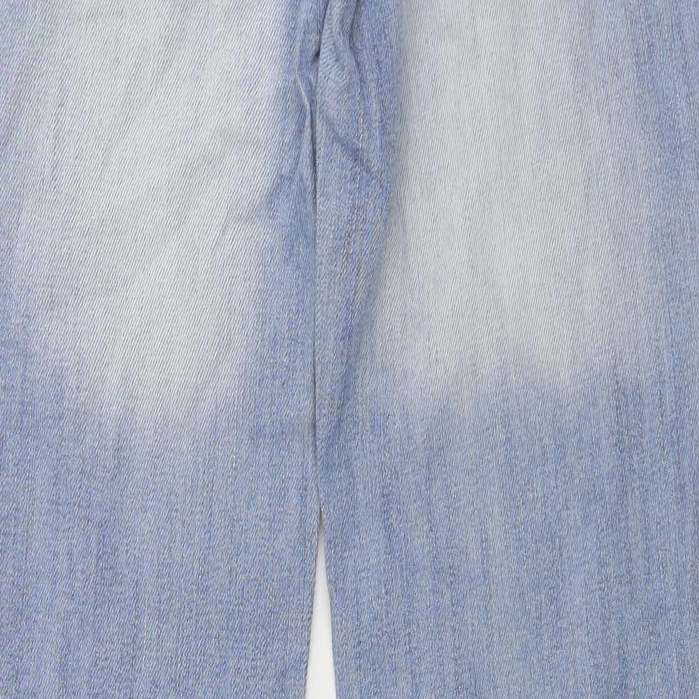 Promod Womens Blue Straight Jeans Size 32 in L30 in