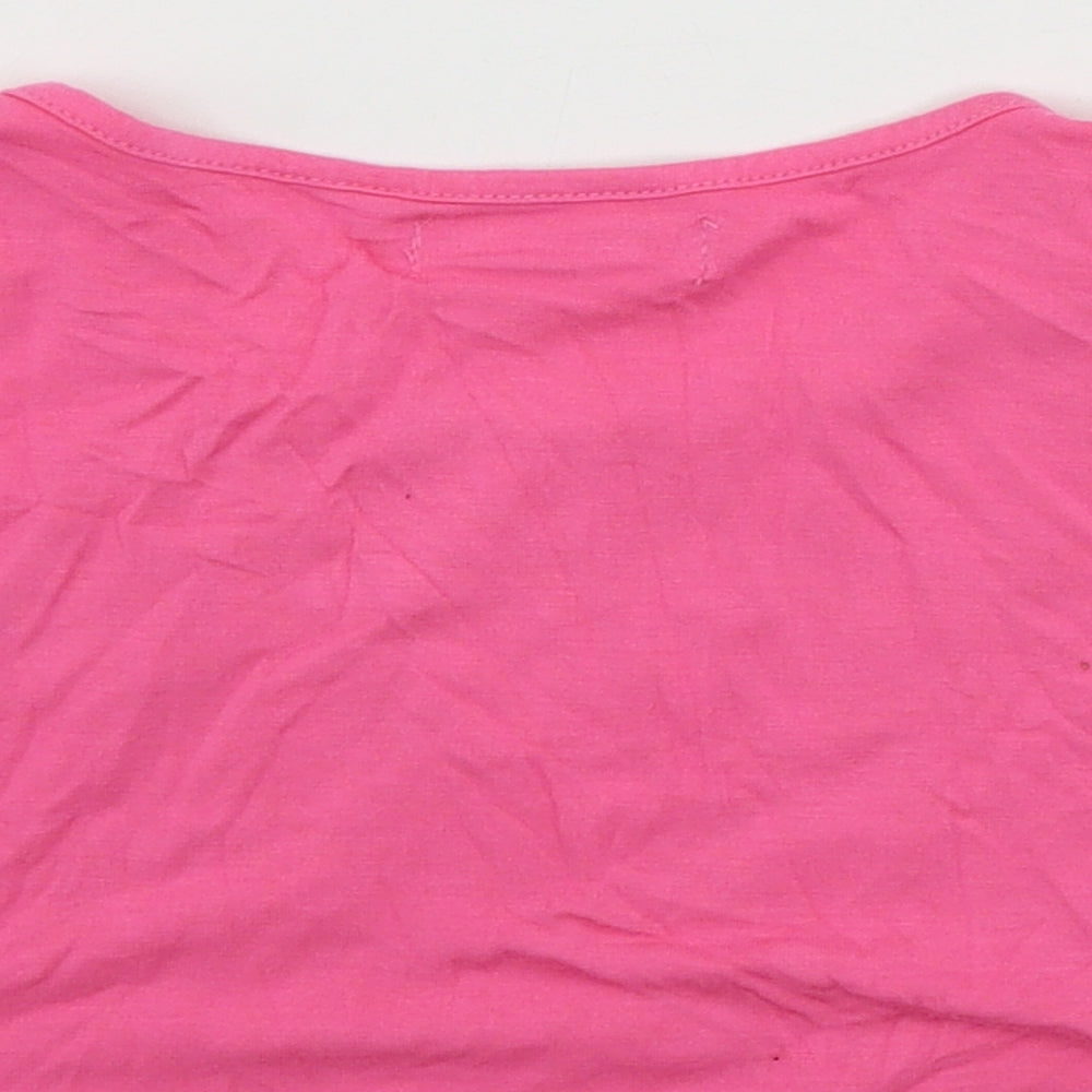 Pineapple Girls Orange Basic T-Shirt Size 7-8 Years