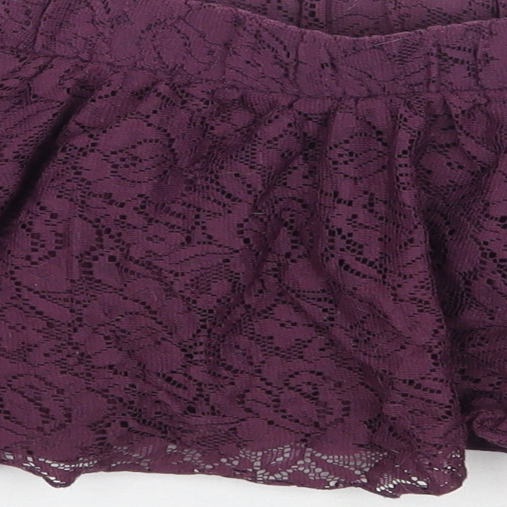Terranova Girls Purple A-Line Skirt Size 4-5 Years