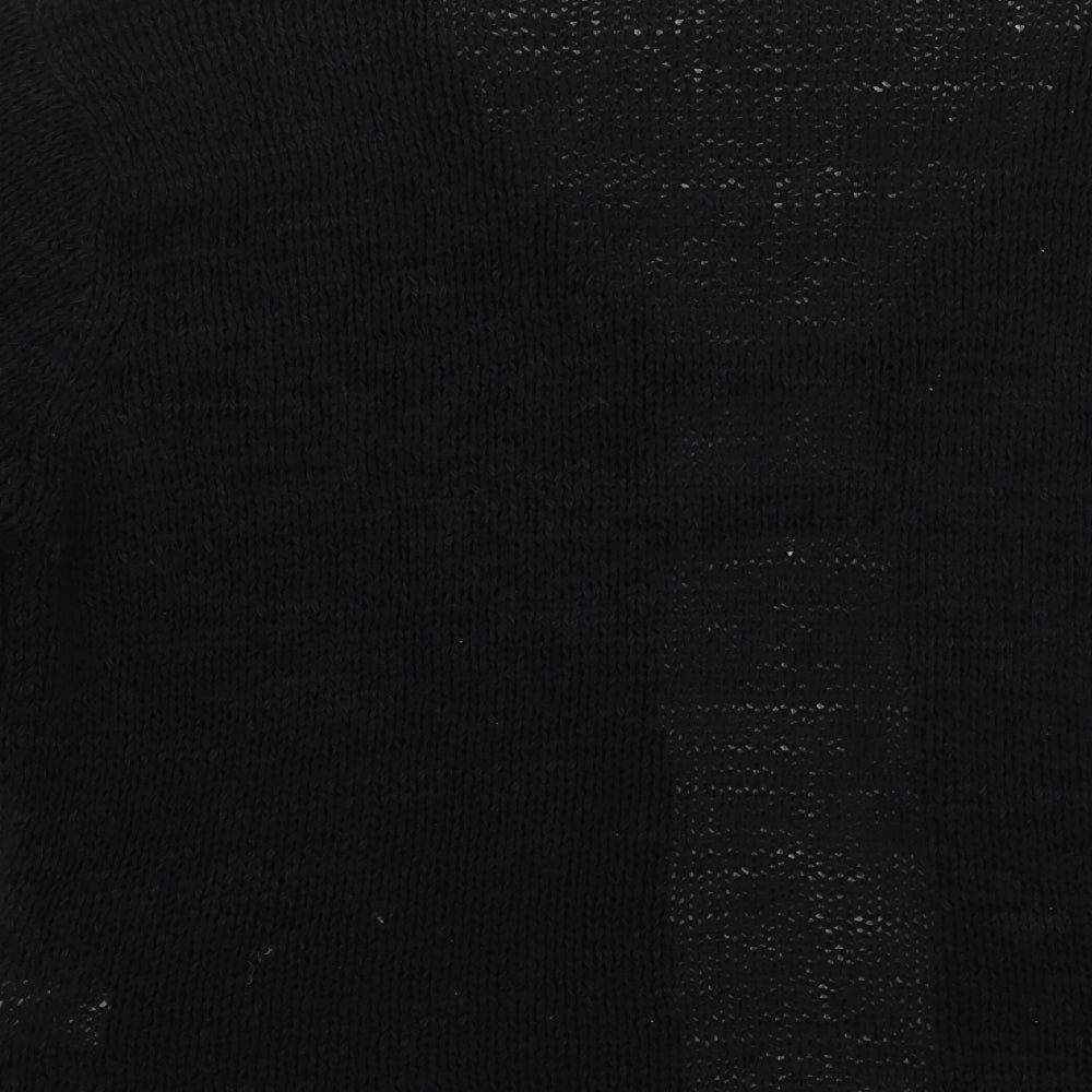 Off shooy Womens Black Pullover Jumper Size M