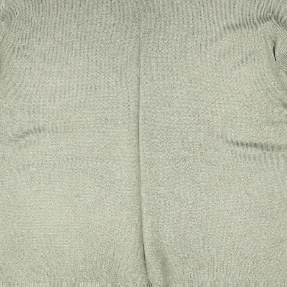 Originals Womens Green Pullover Jumper Size 14 - Longline Jumper